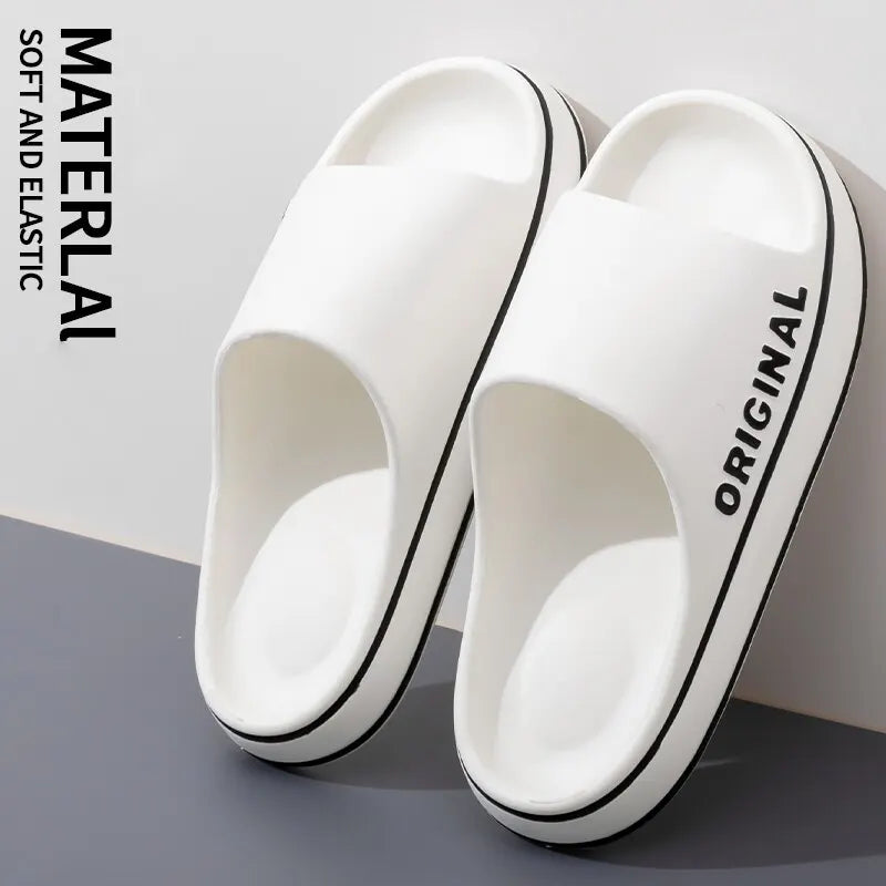 Feslishoet Summer Soft EVA Slides - Lightweight Casual Sandals for Women and Men - Perfect Beach Footwear