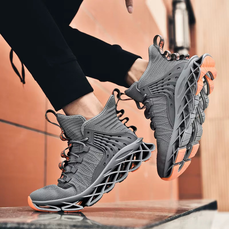 Men's Luxury Breathable Sneakers - Casual Fashion Trainers & Running Loafers