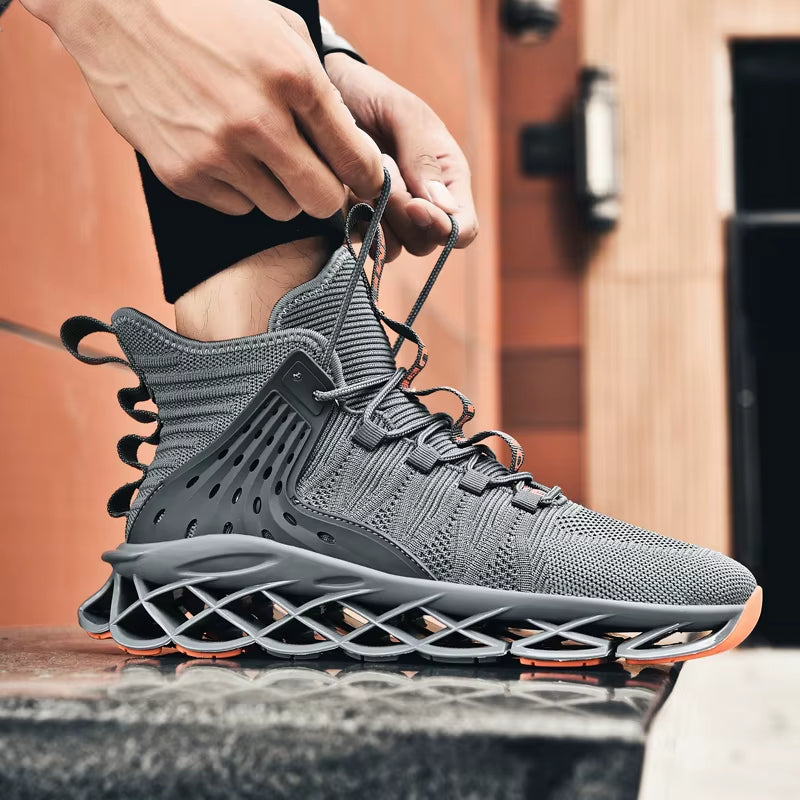 Men's Luxury Breathable Sneakers - Casual Fashion Trainers & Running Loafers