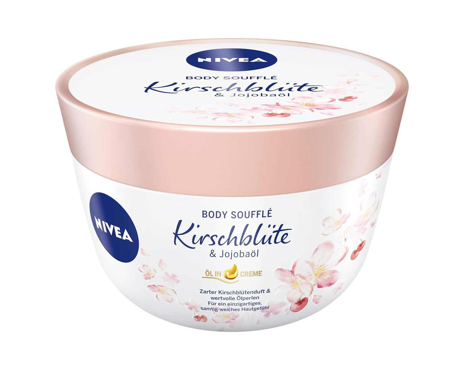 NIVEA Body Soufflé Coconut & Monoi Oil - 24H Moisturizing Care for Dry and Extremely Dry Skin (200ml)